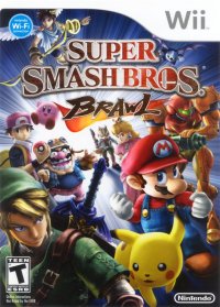 Super Smash Bros. Brawl PAL Wii PAL box art